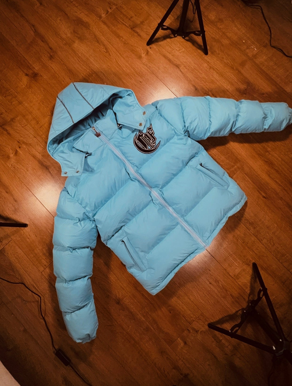 CashFlow Matte Baby Blue puffer