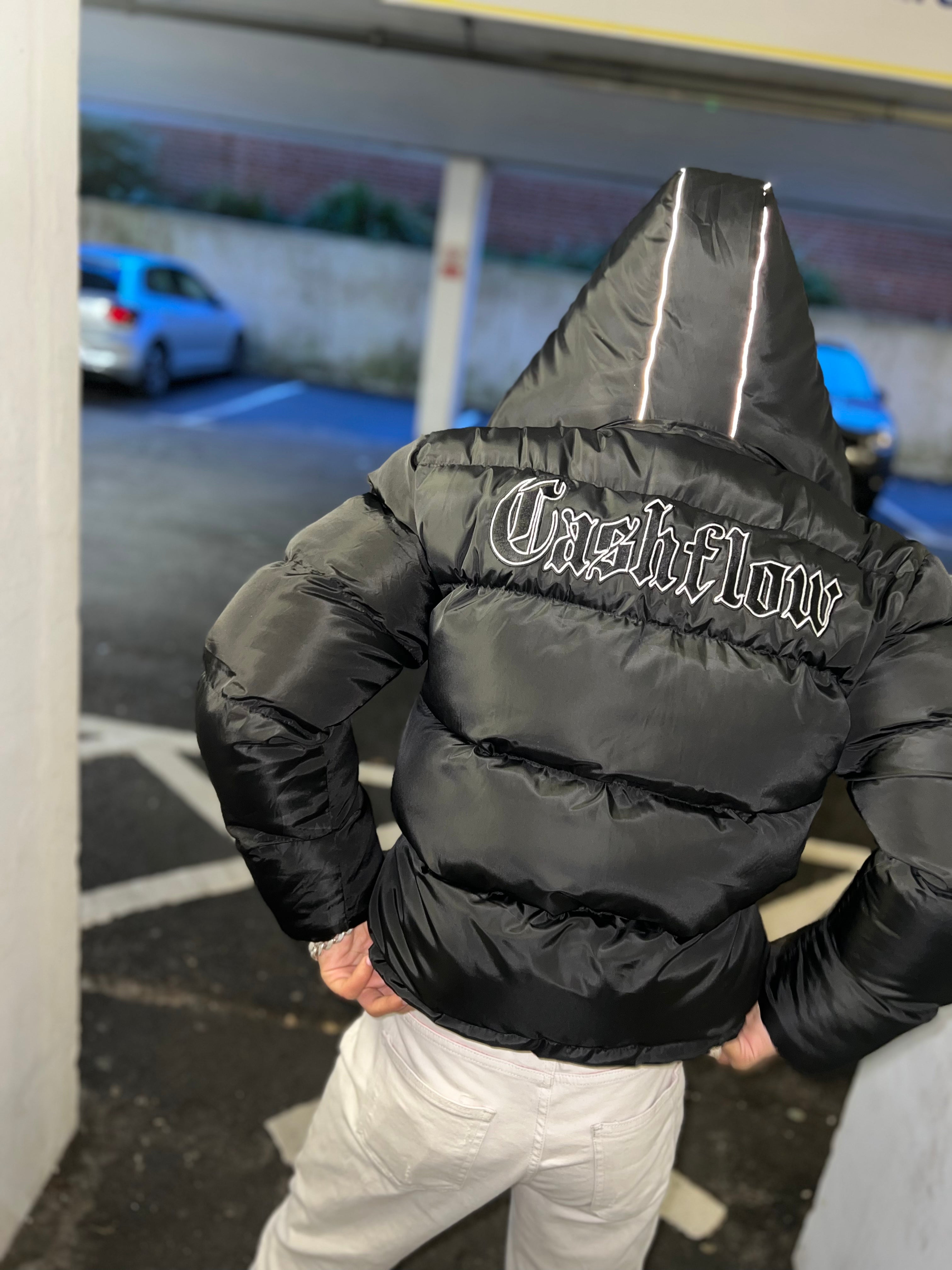 Cashflow Black Puffer jacket