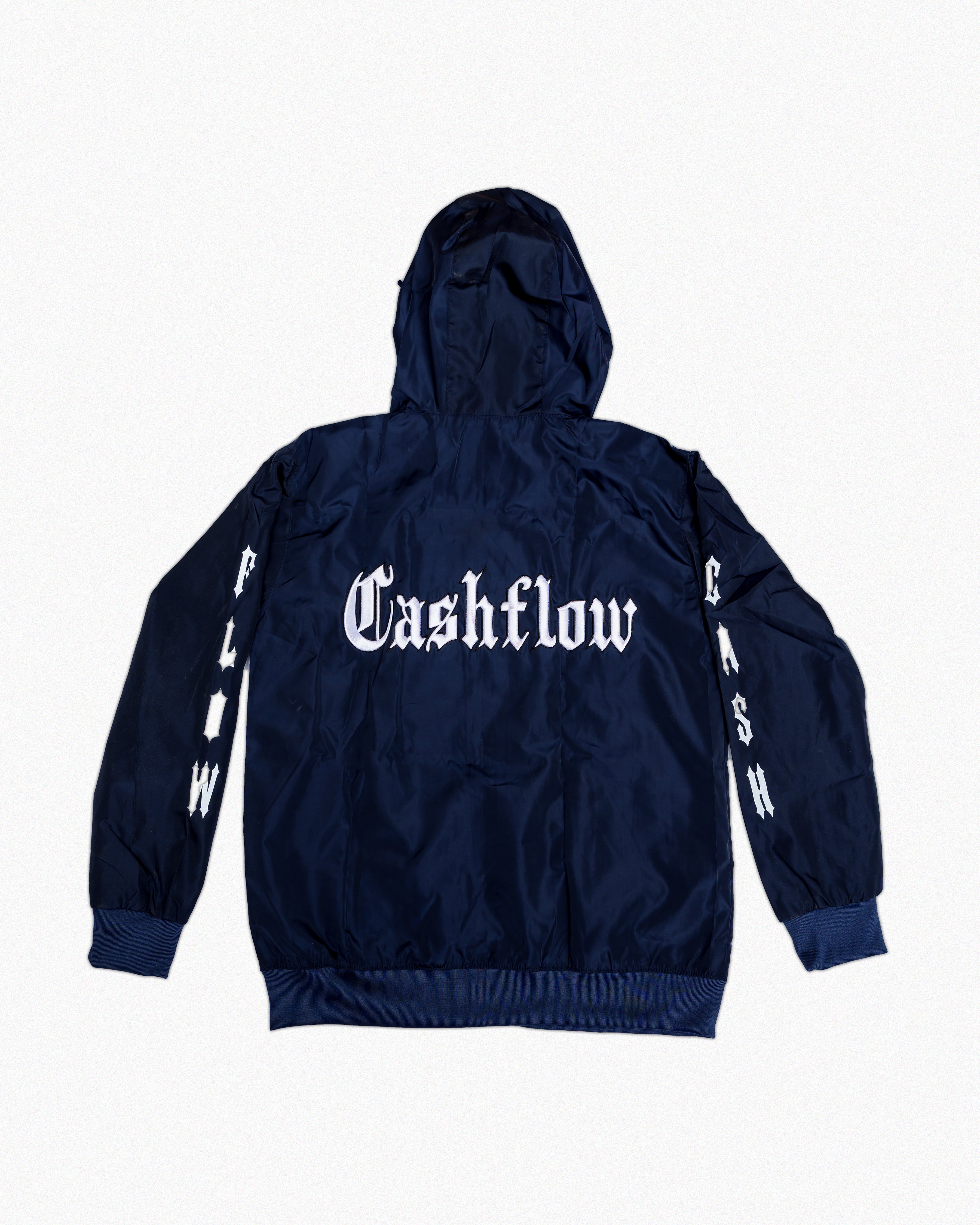 Cashflow Windbreaker - Navy Blue