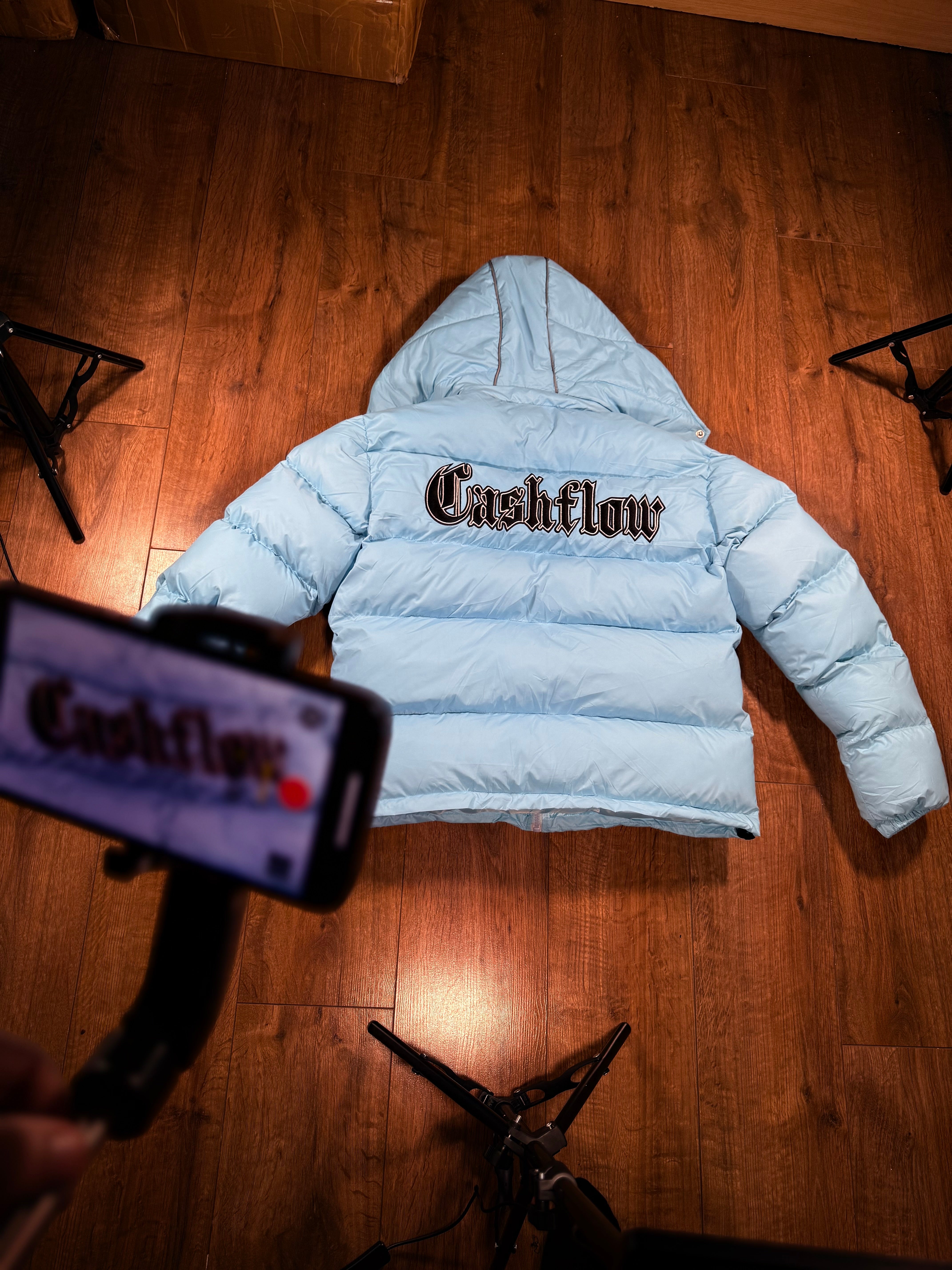 CashFlow Matte Baby Blue puffer