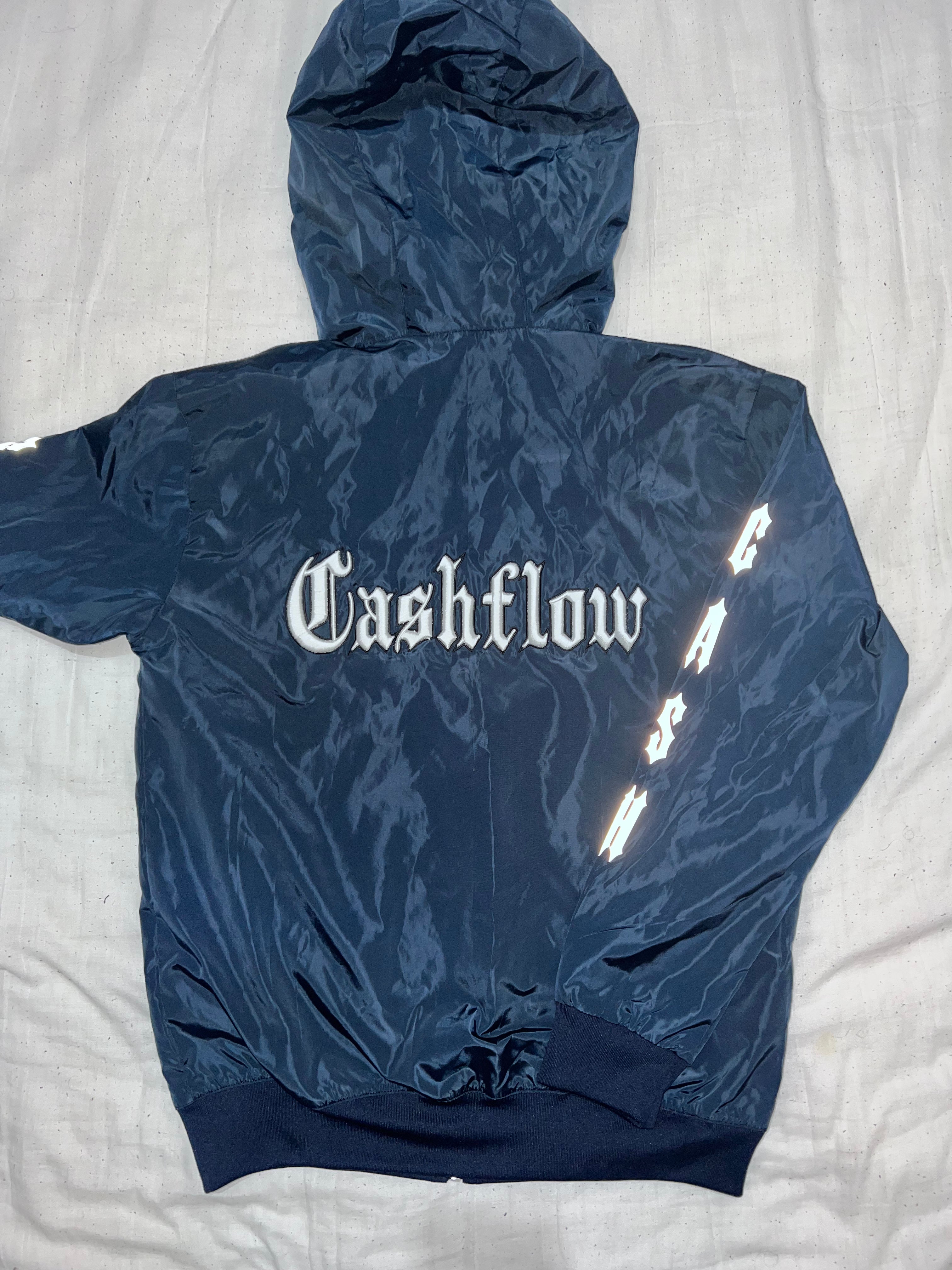 Cashflow Windbreaker - Navy Blue